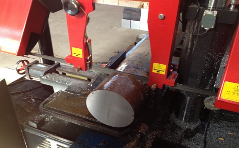 播州卧式带锯床加工时出现明显振荡如何排查？